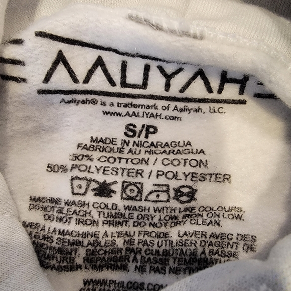 Aaliyah Hoodie Men's Size Small NEW!  Unisex Oversized - Picture 7 of 8